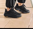 斯凱奇（Skechers）秋冬男鞋厚底耐磨戶(hù)外鞋徒步鞋舒適輕質(zhì)運動(dòng)休閑鞋118123 全黑色/BBK 42 曬單實(shí)拍圖