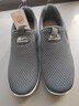 回力（Warrior）男鞋春夏季中老年人一腳蹬舒適老北京爸爸布鞋 1161 灰色 40 曬單實(shí)拍圖