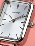 卡西歐手表女 復古小方塊 簡(jiǎn)約指針女表網(wǎng)紅石英女士手表 LTP-V009D-7E 氣質(zhì)銀白 曬單實(shí)拍圖