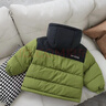 2025新款兒童冬季保暖棉服外套童裝時(shí)尚潮流韓版加厚棉服男童棉衣 軍綠色 110 曬單實(shí)拍圖