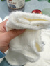 貓人睡覺(jué)穿的襪子女水貂絨秋冬季地板加絨睡眠襪加厚珊瑚絨產(chǎn)后月子襪 曬單實(shí)拍圖