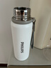 飛利浦保溫杯316不銹鋼男女泡茶杯學(xué)生大容量水壺戶(hù)外車(chē)載便攜運動(dòng)水杯 500ml白色-316不銹鋼 曬單實(shí)拍圖