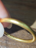 周六福5D硬金素圈黃金戒指女新年生日禮物定價(jià)A0114680 12號 約0.49g 曬單實(shí)拍圖