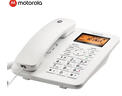 摩托羅拉（Motorola） CT111C 插卡錄音電話(huà)機固話(huà)座機 辦公家庭兩用 優(yōu)雅白 曬單實(shí)拍圖