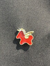 伊黛兒本命年鴻運生肖馬胸針精通勤百搭馬年袖口扣子配飾高級生日禮物 XZ0721紅色小馬胸針 曬單實(shí)拍圖