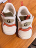 基諾浦學(xué)步鞋棉鞋冬季保暖搖粒絨8-18個(gè)月男女童鞋GB2355象牙白 曬單實(shí)拍圖