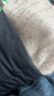 皮皮狗 秋冬新品 羊絨衫半高領(lǐng)立體絞花羊絨套衫女 青米 S 155/80A 曬單實(shí)拍圖