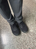 特步后盾跑步鞋運動(dòng)鞋男鞋秋冬季新款防水輕便減震回彈防滑跑鞋黑色 曬單實(shí)拍圖