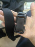 鵬境皮帶男士帆布腰帶自動(dòng)扣簡(jiǎn)約父親節禮物時(shí)尚軍訓休閑耐磨耐穿褲帶 簡(jiǎn)約黑色【120*3.8cm】 曬單實(shí)拍圖