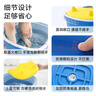 貝博氏babybox泡腳桶兒童家用塑料按摩洗腳盆足浴桶三層保溫送孩子禮物 曬單實(shí)拍圖