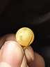 石玥珠寶收藏級天然原礦蜜蠟單珠散珠配飾滿(mǎn)蜜雞油黃妖花白花蜜10-11mm 曬單實(shí)拍圖