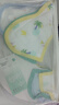 全棉時(shí)代 嬰兒紗布花瓣口水兜 ,3條裝 章魚(yú)+沙灘+潛水艇 29×32cm 曬單實(shí)拍圖