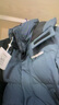 坦博爾羽絨服男短款戶(hù)外休閑可脫卸帽保暖冬季外套TAF550335D 青石灰 XL (180) 曬單實(shí)拍圖