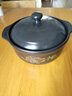 雅路森復古陶瓷砂鍋煲湯明火耐高溫陶土沙鍋煤氣燉鍋中式家用加厚米線(xiàn)鍋 推薦4-5人 4L 曬單實(shí)拍圖