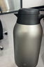 京東京造保溫壺 家用大容量熱水瓶按壓式保溫暖水壺 304不銹鋼灰色2.2L 曬單實(shí)拍圖
