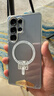 魯深三星S25Edge磁吸無(wú)線(xiàn)充適用三星S25Ultra手機殼透明Galaxy S25保護套S25+親膚手感SM-9380 全透明 三星S25 Ultra 獨立按鍵 磁吸晶透防摔殼【贈保護膜】 曬單實(shí)拍圖