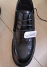 卡帝樂(lè )鱷魚(yú)（CARTELO）英倫男士正裝皮鞋透氣經(jīng)典商務(wù)男鞋手抓紋低幫皮鞋男9903黑色42 曬單實(shí)拍圖