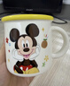 迪士尼防摔牛奶杯迪士尼高顏值水杯正版咖啡杯茶杯2025新款家用 米奇茗月杯 曬單實(shí)拍圖