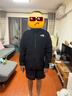 北面（The North Face）三合一沖鋒衣男550蓬鵝絨內膽Gore-tex防水羽絨25秋冬上新|83RR GOE/宇宙黑 L/175 曬單實(shí)拍圖