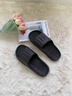 安尚芬拖鞋男士夏季浴室大碼室內家居踩屎感防滑厚底情侶涼拖鞋女外穿 黑色 42-43 適合41-42（內長(cháng)250mm） 曬單實(shí)拍圖