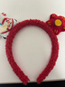 NIANFIN2026新年馬年小馬頭飾兒童紅色發(fā)飾發(fā)箍可愛(ài)小馬禮物飾品女 曬單實(shí)拍圖