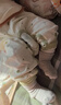 婧麒（JOYNCLEON）新生嬰兒衣服純棉男女寶寶秋冬睡衣分體打底內衣套裝 Jyf153023 曬單實(shí)拍圖