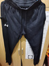 安德瑪（Under Armour）Rival男子抓絨訓練運動(dòng)束腳長(cháng)褲1379774 黑色001 M 曬單實(shí)拍圖