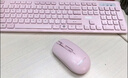 聯(lián)想（lenovo）無(wú)線(xiàn)鍵盤(pán)鼠標套裝 鍵鼠套裝 全尺寸鍵盤(pán) 商務(wù)辦公 USB 適用筆記本臺式機一體機 T221 粉色 曬單實(shí)拍圖