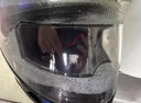 冬季頭盔防霧貼鏡片保暖女男冬季防哈氣防雨膜防霧頭盔鏡片摩托車(chē) 單盒裝 防霧頭盔全盔 曬單實(shí)拍圖