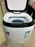 小鴨小黃鴨系列嬰兒洗衣機烘干一體迷你高溫煮洗全自動(dòng)洗衣機寶寶兒童專(zhuān)用小型兒童帶烘干 4.5KG白【潔凈升級+抗菌波輪 】終生維修 波輪 【全自動(dòng)洗脫一體】 曬單實(shí)拍圖