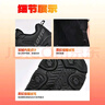 樂(lè )途登山鞋男鞋冬季加絨棉鞋戶(hù)外運動(dòng)鞋防滑越野徒步鞋子男黑色41 曬單實(shí)拍圖