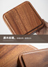 普諾爾胡桃木點(diǎn)心盤(pán)糕點(diǎn)堅果盤(pán)茶盤(pán)茶點(diǎn)盤(pán)甜品托盤(pán)茶杯茶托下午茶水果盤(pán) 方形胡桃木點(diǎn)心盤(pán) 單只 曬單實(shí)拍圖