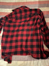 優(yōu)衣庫男女裝法蘭絨格子襯衫長(cháng)袖襯衣薄外套25秋冬480772 480772/15珊瑚紅色 L 曬單實(shí)拍圖
