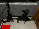 京東京造 F8折疊自行車(chē)禧瑪諾7速鋁合金20英寸成年人學(xué)生通勤單車(chē)陶瓷黑 曬單實(shí)拍圖