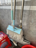 妙然膠棉拖把43cm海綿頭桿長(cháng)135cm1頭雙滾輪擠水海綿拖把 曬單實(shí)拍圖
