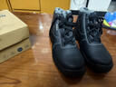 代爾塔（DELTAPLUS）高幫防寒款安全鞋加絨防砸防刺穿防靜電  301512 黑色 42碼 曬單實(shí)拍圖