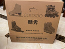 酷秀（COUSOO）花樣冰刀鞋女滑冰鞋冰刀男兒童真冰初學(xué)者花滑溜冰鞋成人白色34碼 曬單實(shí)拍圖