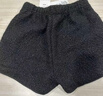 雪茜曼羊羔絨短褲冬季韓系可愛(ài)穿搭插兜短褲羊羔毛寬松休閑靴褲女 曬單實(shí)拍圖