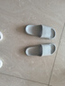 新款美拉德系居家拖鞋女夏季家居室內摩卡情侶浴室防臭涼拖外穿女 紳士灰 42-43 碼適合41-42腳 曬單實(shí)拍圖