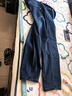 拇指白小?！?73本命褲】秋冬新款男士中腰直筒羊毛暖柔牛仔褲 深藍 34 曬單實(shí)拍圖