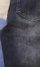 皮爾卡丹（pierre cardin）牛仔褲男秋冬季韓版復古寬松直筒休閑褲子男士高端男裝 藍灰色 32 曬單實(shí)拍圖
