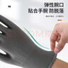 尼龍點(diǎn)膠防滑耐磨勞保手套點(diǎn)珠司機開(kāi)車(chē)搬運快遞打包露2指3指露5指可觸屏手機 黑色點(diǎn)珠手套【漏5指】可操作手機 點(diǎn)珠手套【3雙】體驗裝 曬單實(shí)拍圖