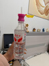 東之天地 兒童礦泉水吸管蓋便攜喝水吸嘴帶飲料瓶蓋帽防嗆水轉換頭配件 硅膠吸管蓋帶長(cháng)吸管【粉色】 曬單實(shí)拍圖