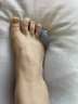 arukuhito日本小腳趾矯正器腳趾分離器小腳趾內翻矯正器小拇指分趾器腳趾套 日用款【2枚入】 均碼 曬單實(shí)拍圖