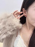 森汽本命年柿柿如意耳釘女滴釉紅色耳釘高級輕奢耳環(huán)小眾耳飾2026新款 E4167事事如意耳釘 曬單實(shí)拍圖