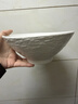 佰潤居日式陶瓷螺螄粉拉面碗家用高級感個(gè)人專(zhuān)用飯碗面館大號湯碗斗笠碗 8英寸斗笠碗-石紋象牙白 個(gè) 曬單實(shí)拍圖