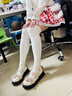 莫代爾襪子女春秋季長(cháng)靴過(guò)膝襪百搭顯瘦長(cháng)筒襪小腿堆堆襪壓力大腿襪2雙 曬單實(shí)拍圖