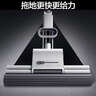 大衛膠棉拖把33cm海綿頭桿長(cháng)132cm2頭M11 PVA膠棉滾輪式雙排擠水 曬單實(shí)拍圖