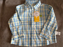巴拉巴拉童裝兒童格子襯衫男女童2026新款春裝上衣清新格紋可愛(ài)寶寶衣服 曬單實(shí)拍圖
