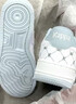 卡帕（Kappa）女鞋冬季2025新款增高小白鞋子女款休閑運動(dòng)板鞋女潮鞋 冰山藍 36 曬單實(shí)拍圖